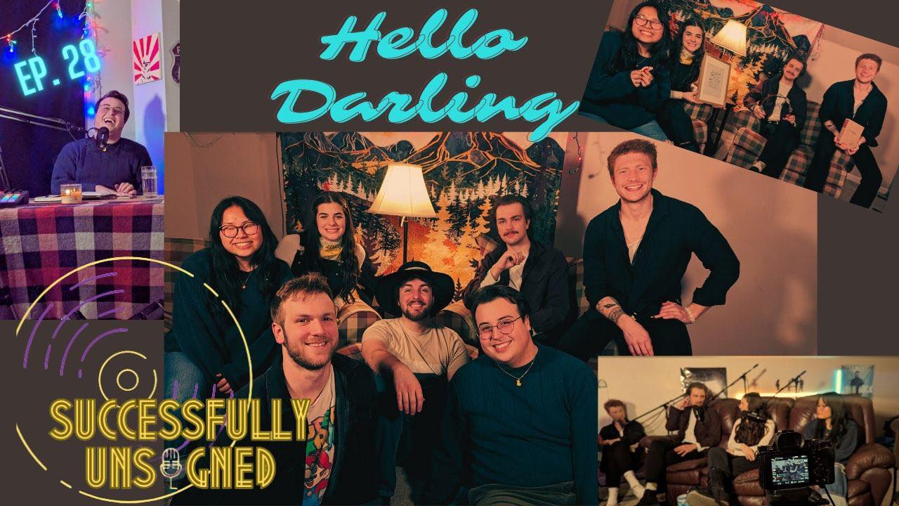 What its Like Being in a Band, Touring vs House Shows, and Songwrighting as a Band with Hello Darling